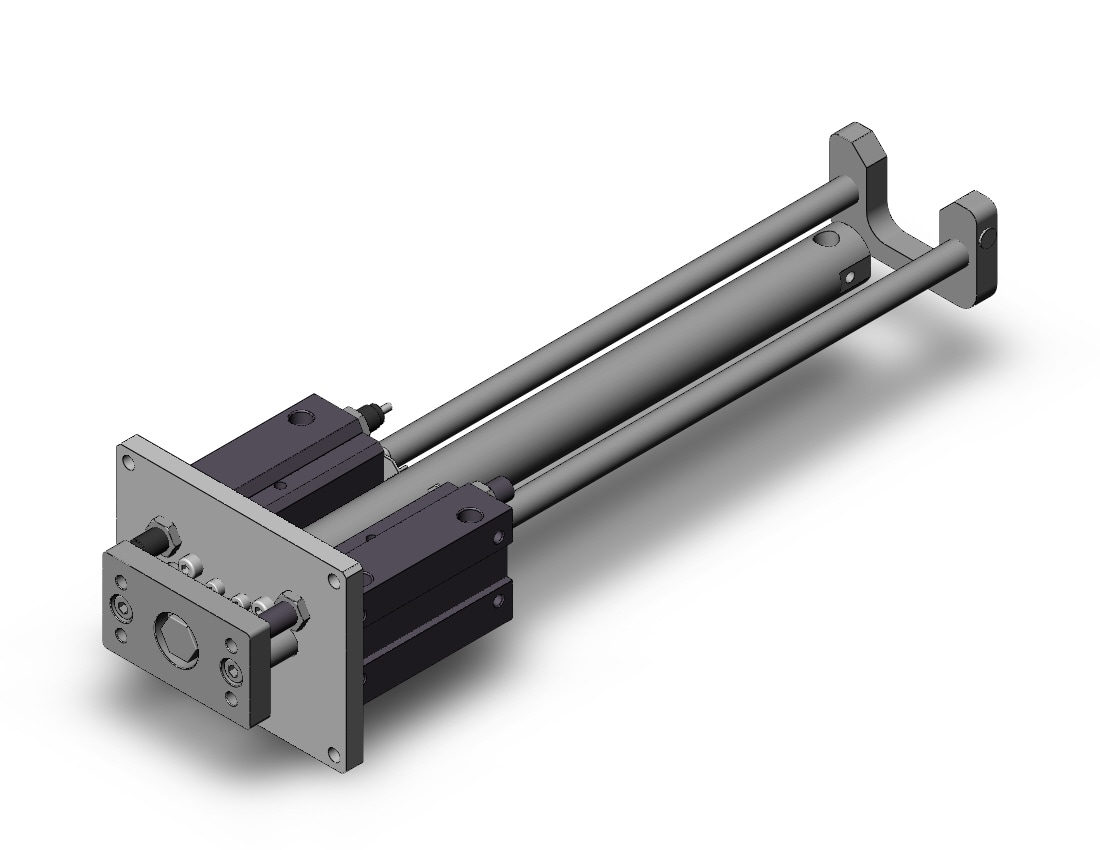 SMC MGGLF20TN-250 20mm mgg ball bearing, MGG GUIDED CYLINDER