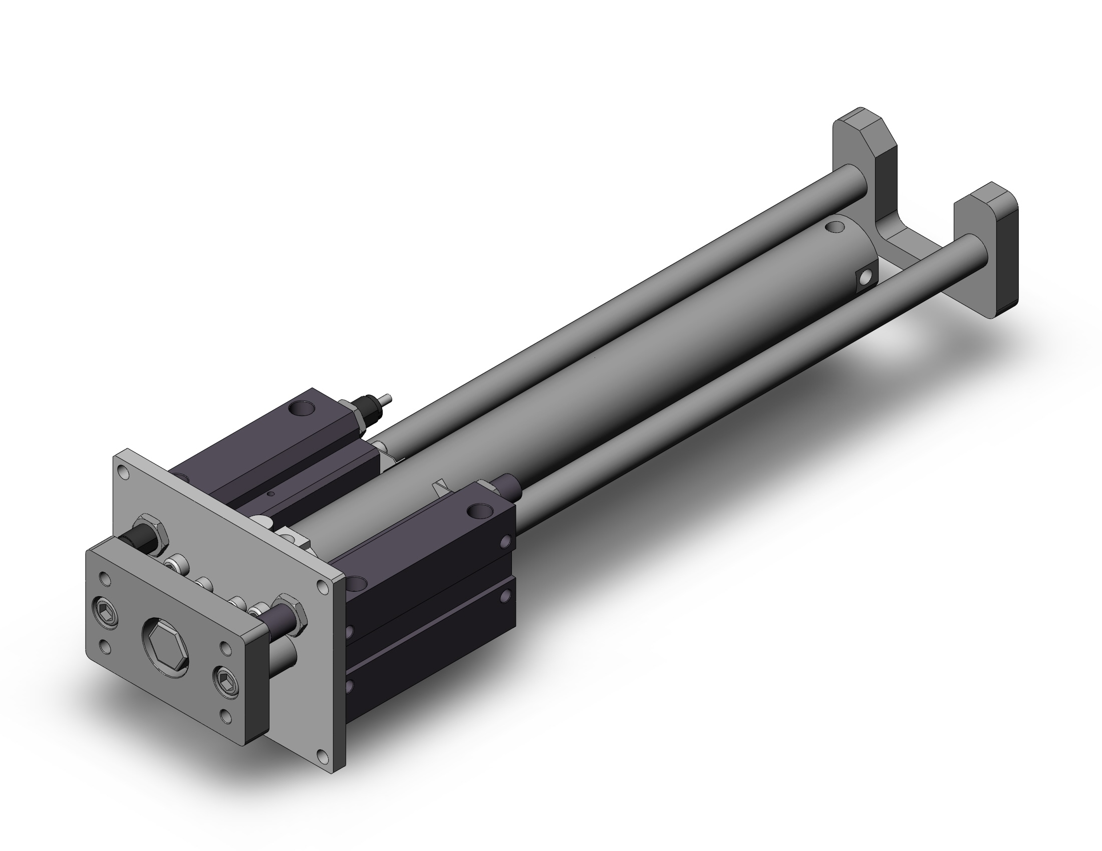 SMC MGGLF50-450-RL 50mm mgg ball bearing, MGG GUIDED CYLINDER