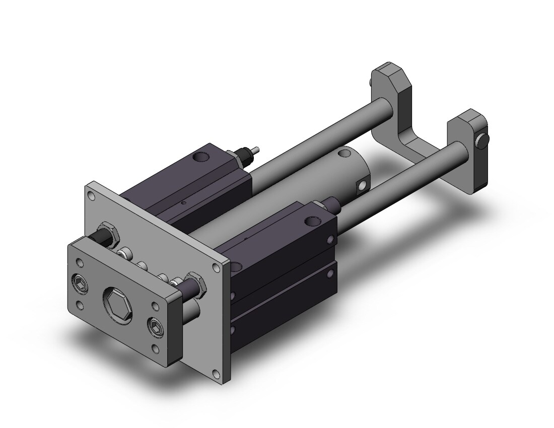 SMC MGGLF50TN-200 50mm mgg ball bearing, MGG GUIDED CYLINDER