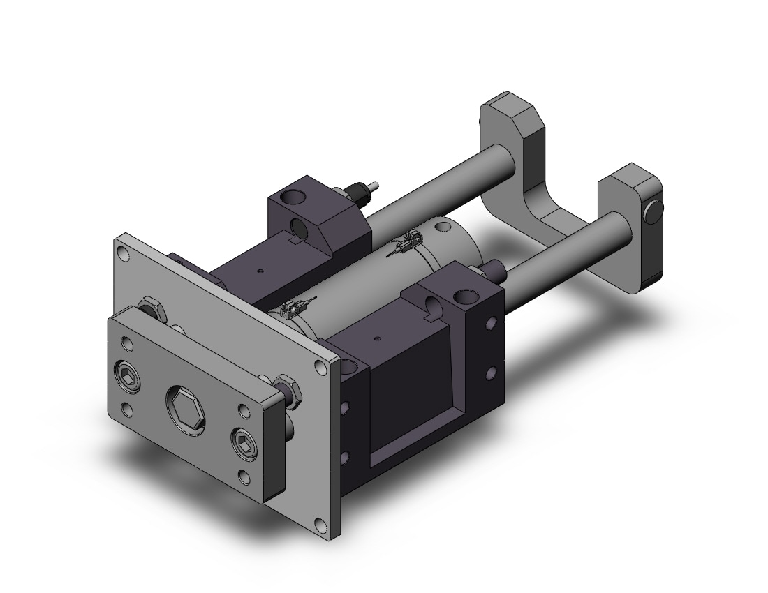 SMC MGGLF63-150-M9BWSAPC 63mm mgg ball bearing, MGG GUIDED CYLINDER