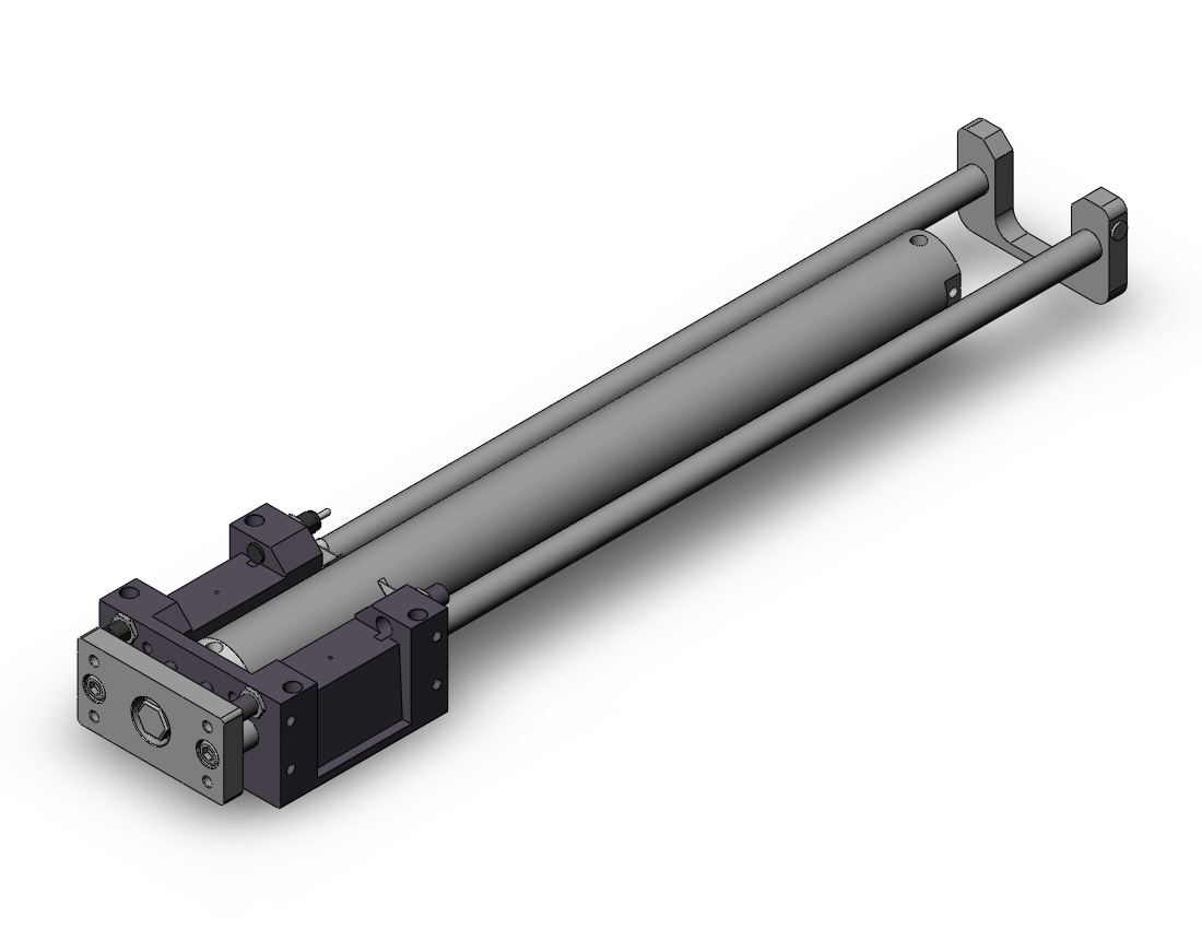 SMC MGGMB100TN-1100 100mm mgg slide bearing, MGG GUIDED CYLINDER