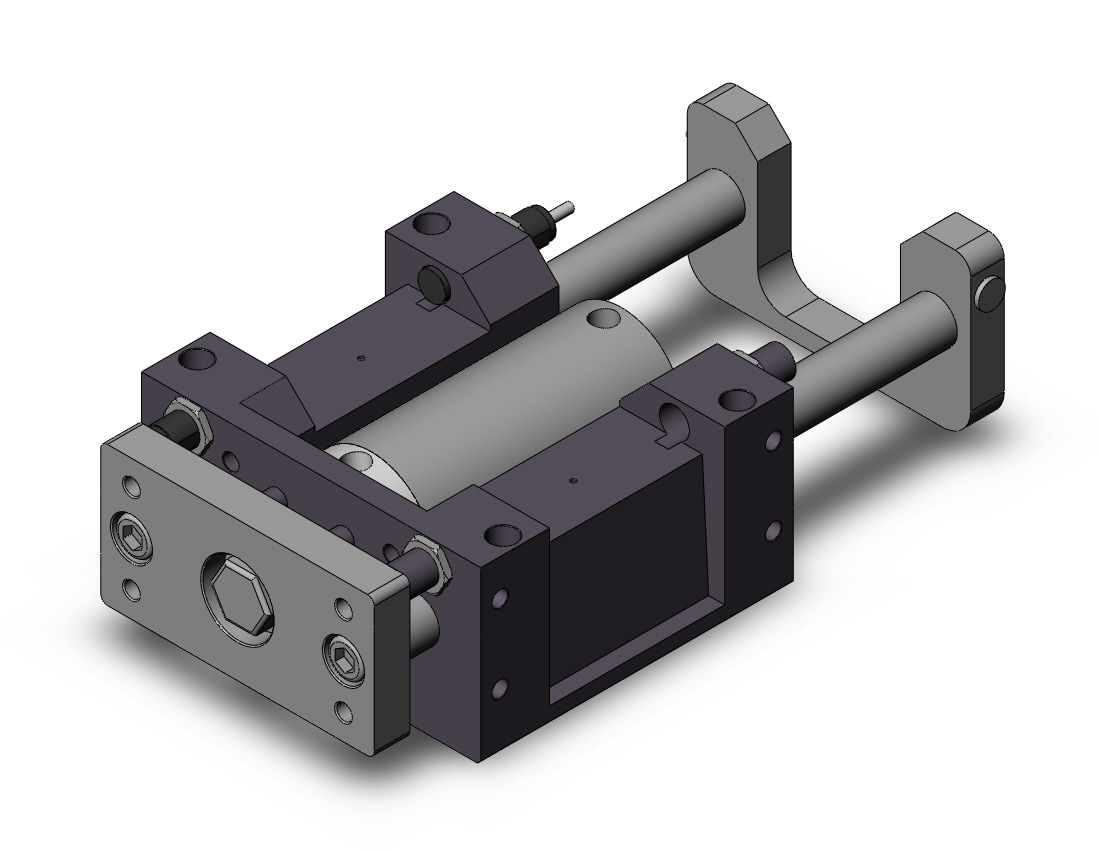 SMC MGGMB100TN-150 100mm mgg slide bearing, MGG GUIDED CYLINDER