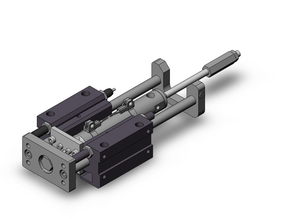 SMC MGGMB20TN-75A-M9PSAPC-XC8 mgg, guide cylinder, GUIDED CYLINDER