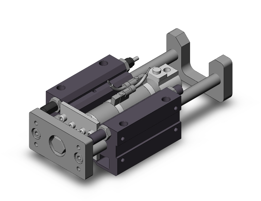 SMC MGGMB32-75-HN-C73CL 32mm mgg slide bearing, MGG GUIDED CYLINDER