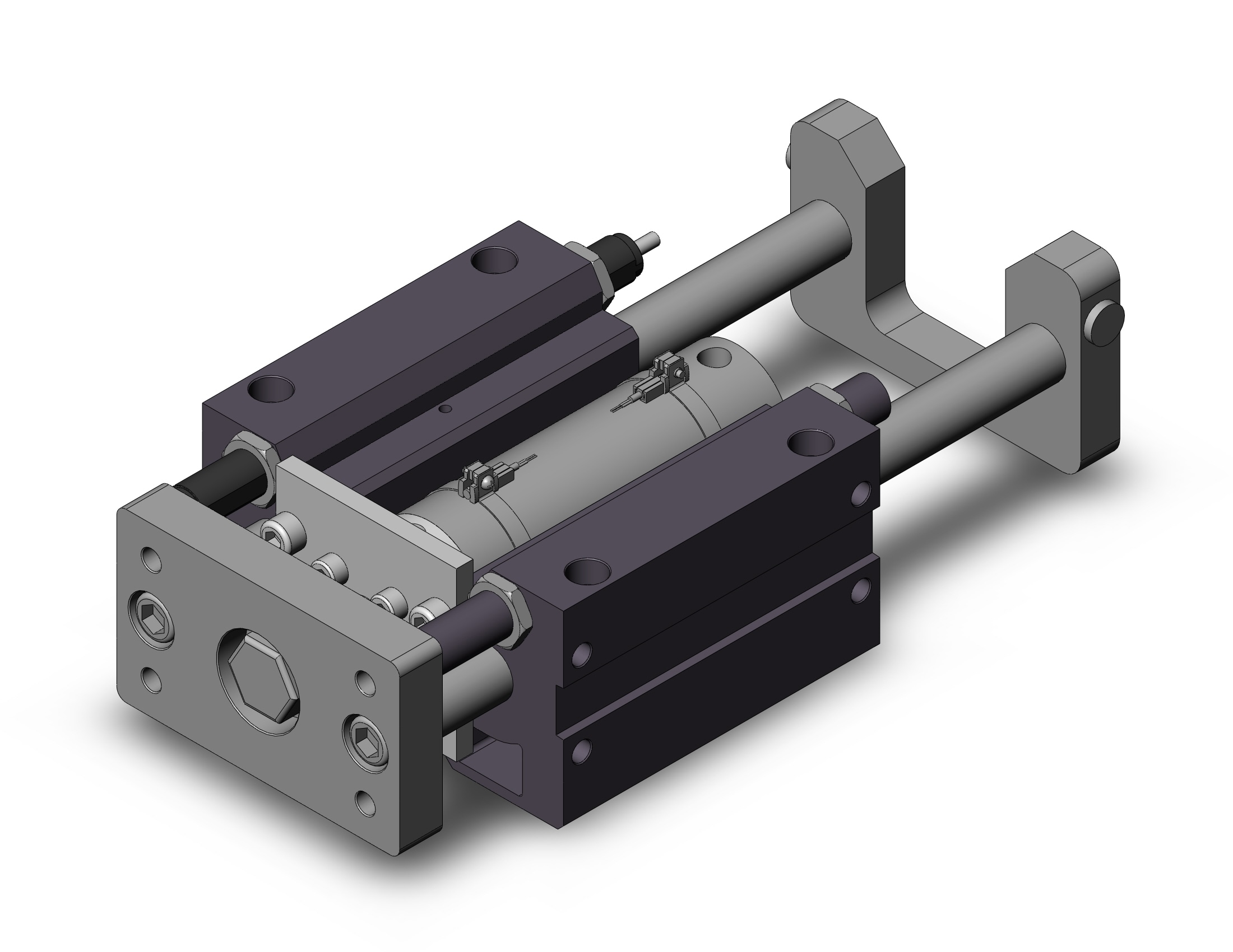 SMC MGGMB50-100-M9PZ 50mm mgg slide bearing, MGG GUIDED CYLINDER