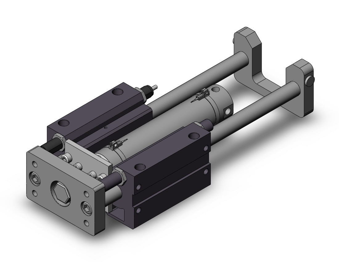 SMC MGGMB50-200-M9BAM mgg, guide cylinder, GUIDED CYLINDER