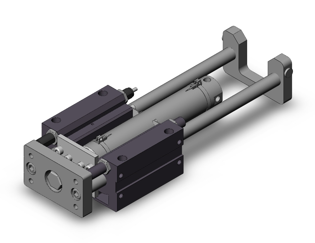 SMC MGGMB50TN-250-M9PWSAPC 50mm mgg slide bearing, MGG GUIDED CYLINDER