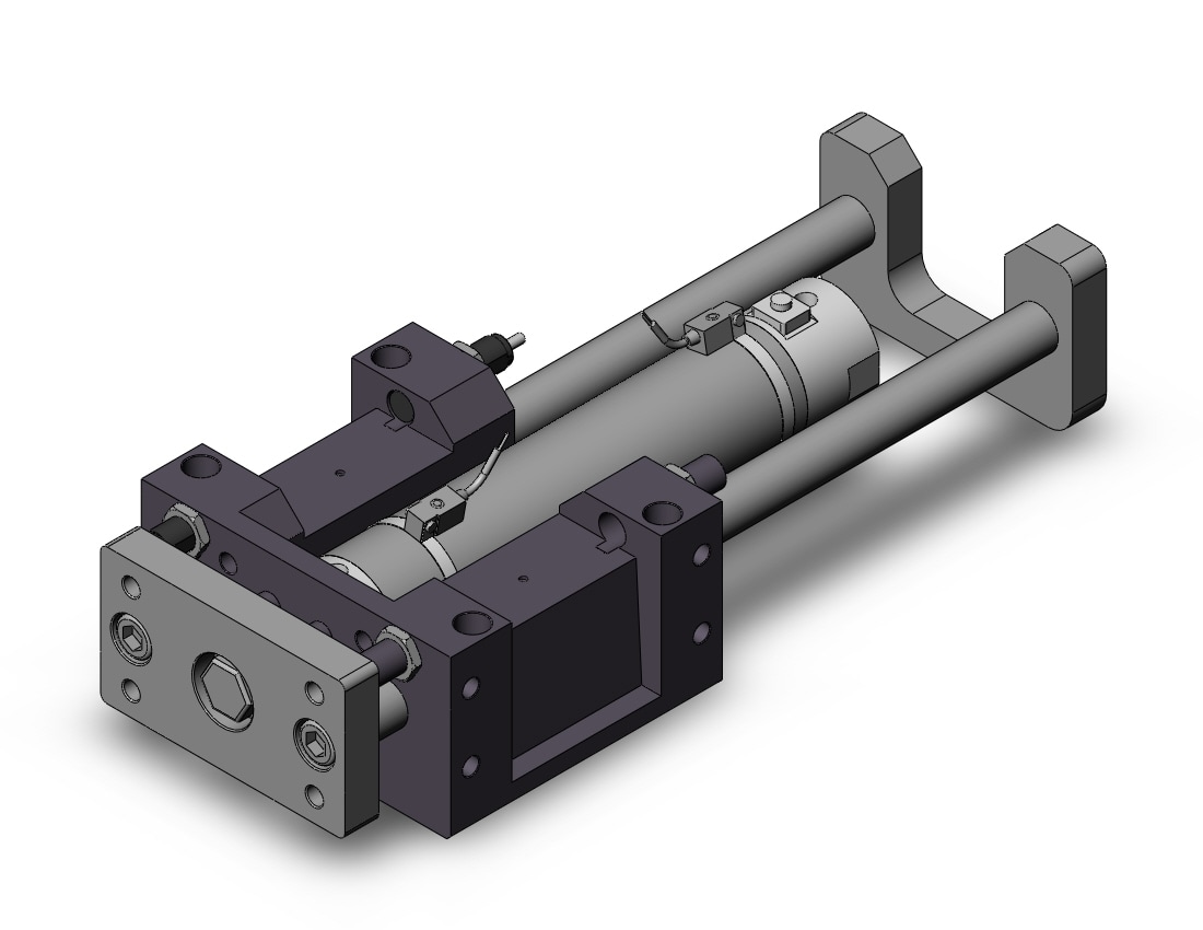 SMC MGGMB63-250-HN-B54L 63mm mgg slide bearing, MGG GUIDED CYLINDER