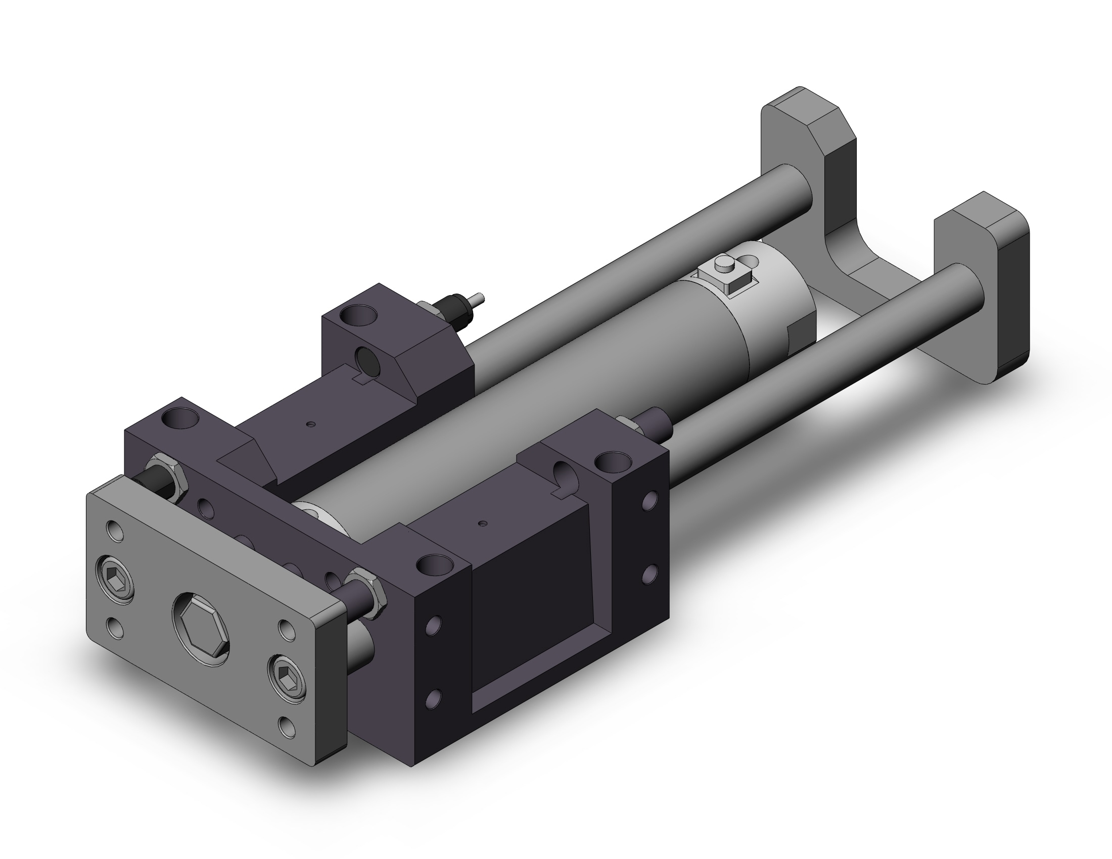 SMC MGGMB63TF-250-HN mgg, guide cylinder, GUIDED CYLINDER