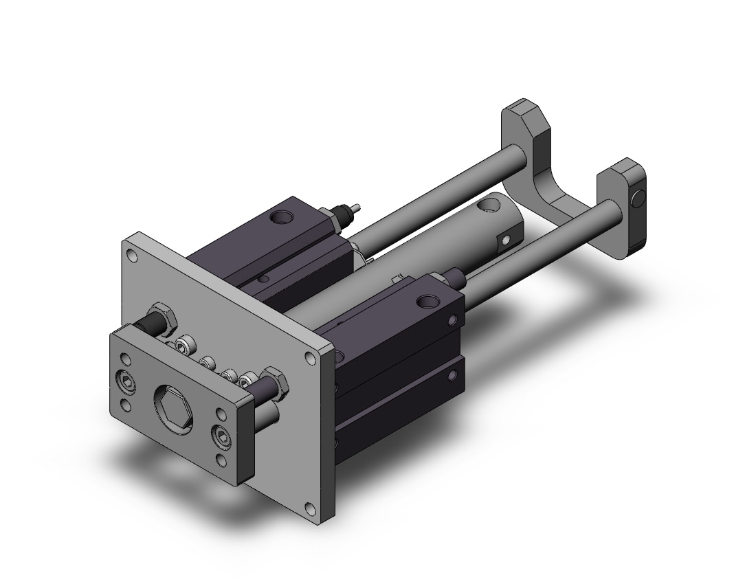 SMC MGGMF20TN-100 20mm mgg slide bearing, MGG GUIDED CYLINDER