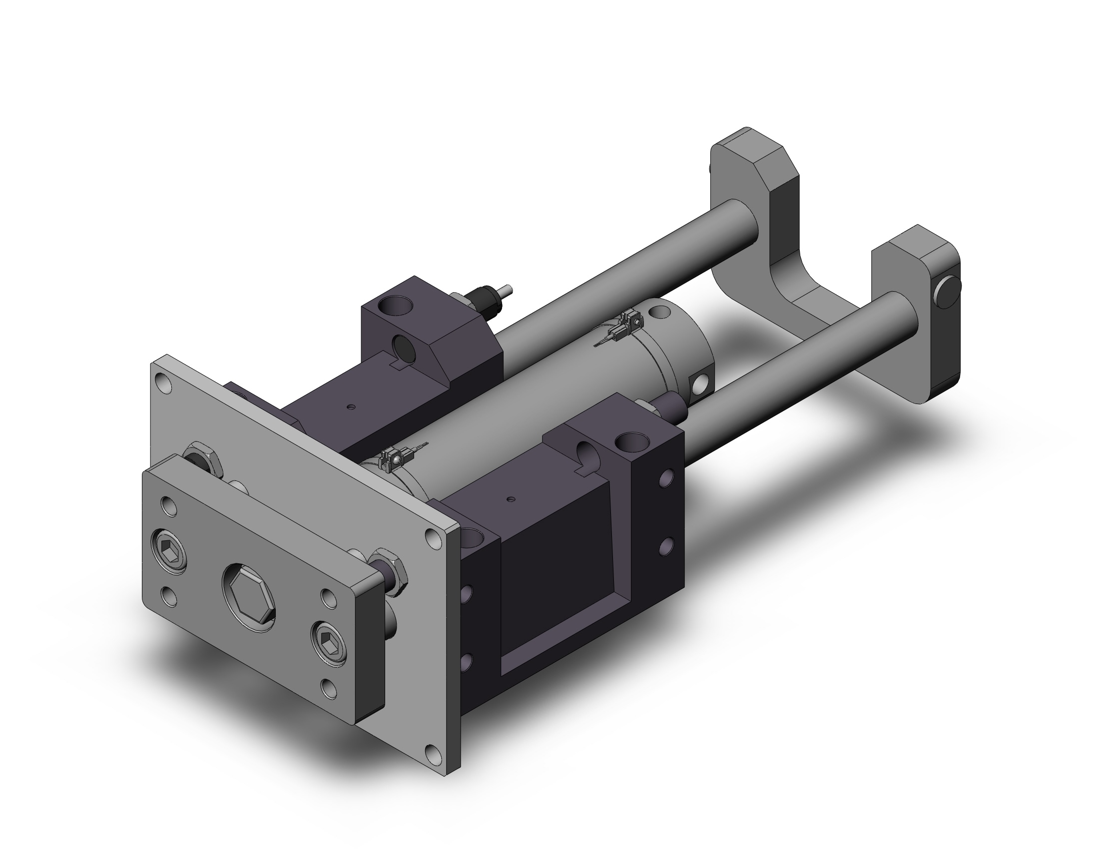 SMC MGGMF63-200-A93VL mgg, guide cylinder, GUIDED CYLINDER