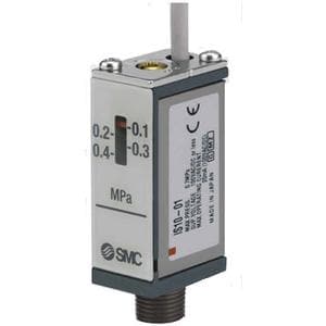 SMC IS10L-20-N01-L-D pressure switch w/ l adapter reed type, PRESSURE SWITCH, IS ISG