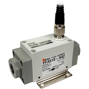 SMC PF2A550-02-1-C remote digital flow switch for air, DIGITAL FLOW SWITCH, AIR, PF2A, IFA