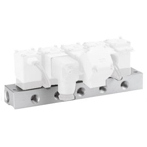 SMC VVX232TC-06-1 manifold base,  vxe series, 2 PORT VALVE