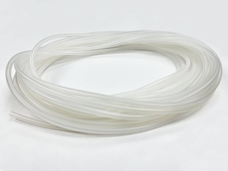 PLTS-LH-3.2X1.6-15 Thomas Tubing PLATINUM CURED SILICONE - LOW HYSTERESIS (3.2mm ID x 1.6 mm W) 15 Meter Roll 