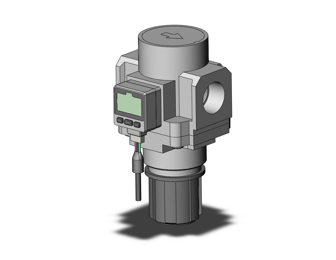 SMC AR40-04E3-ZA-B Regulator, AR MASS PRO-AR40-04E3-ZA-B