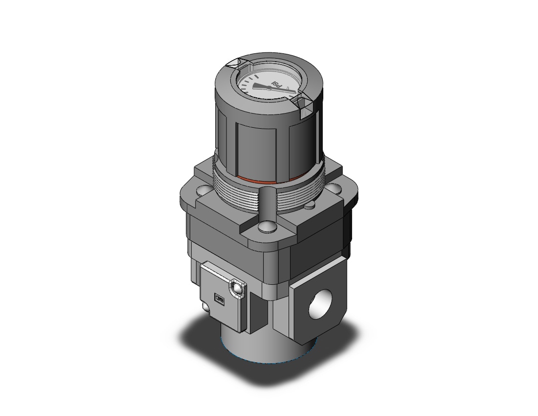 SMC ARG40-N03G1-Z-B Regulator W/ Built In Pressure Gauge, REGULATOR ...