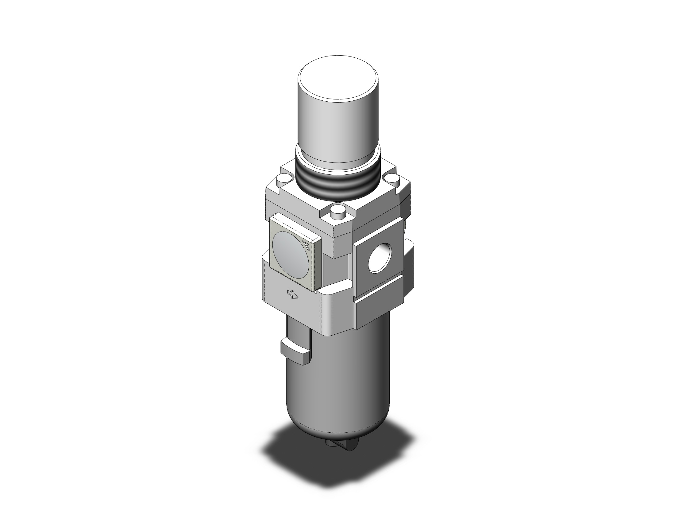 SMC AW30-N02E-Z-B Filter Regulator, AW MASS PRO-AW30-N02E-Z-