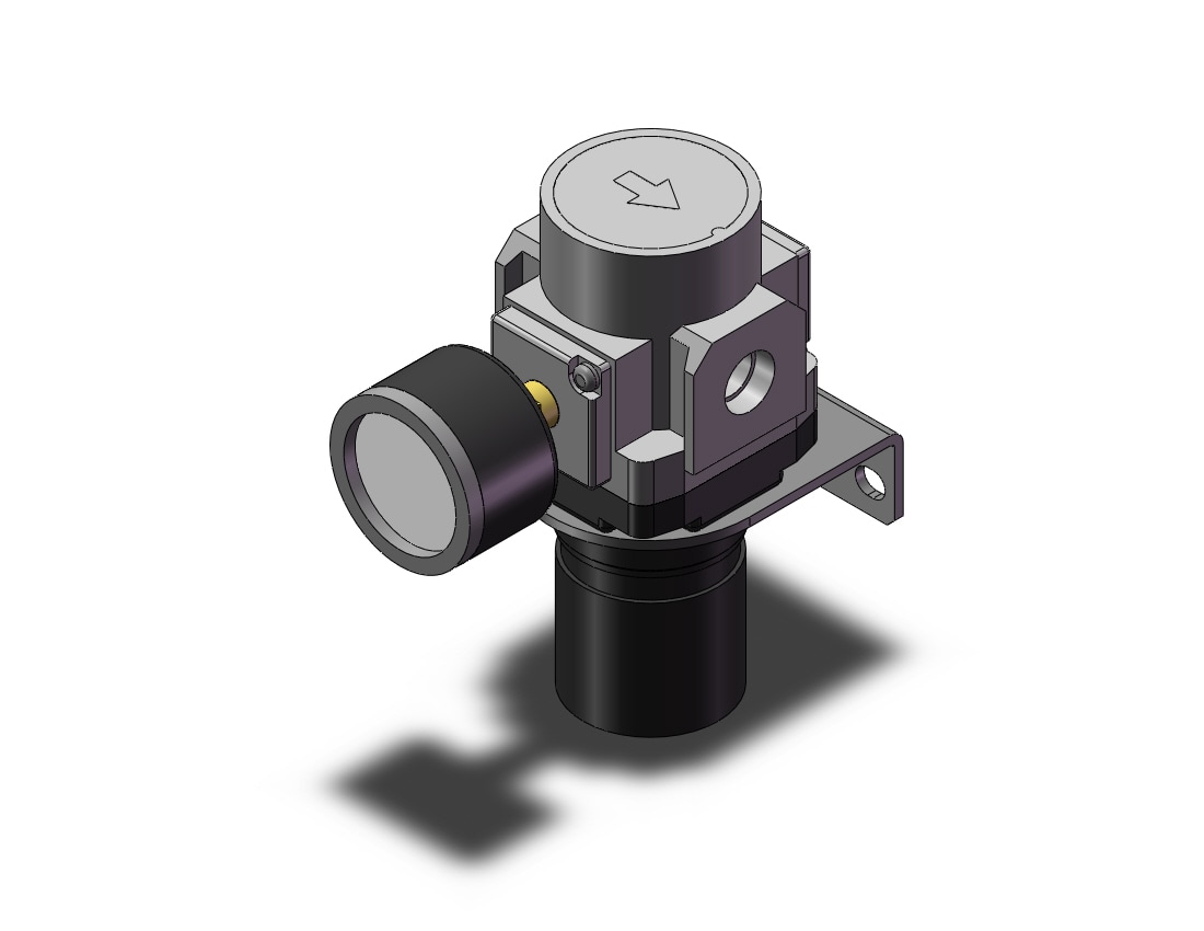 SMC 10-AR30K-N02BG-Z-B Regulator, REGULATOR, MODULAR F.R.L.