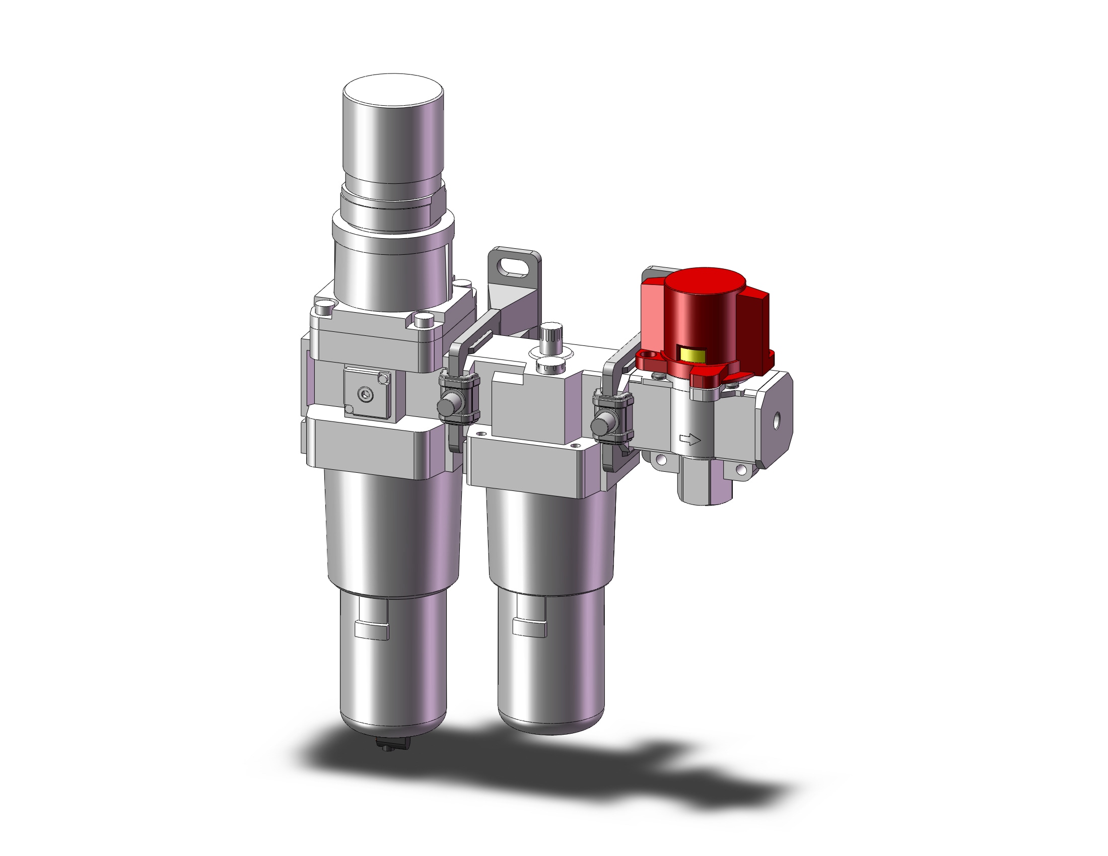 SMC AC50A-06-V-B Fr/l Combo Modular, MODULAR F.R.L.-AC50A-06