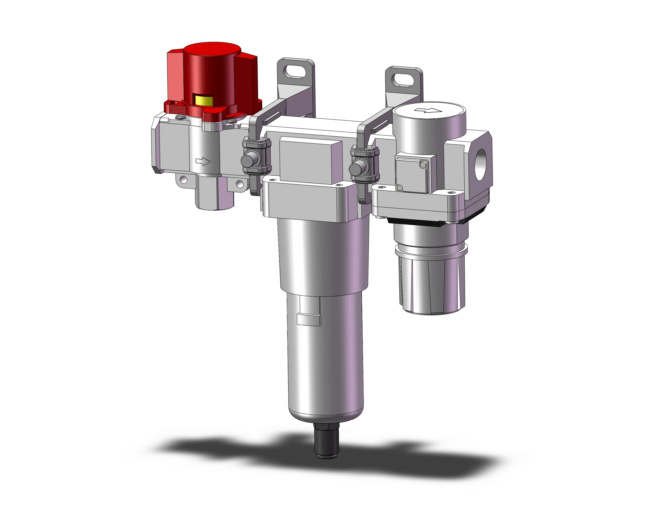 SMC AC50B-N06C-V1-Z-B F/r Combo Modular, MODULAR F.R.L.-AC50