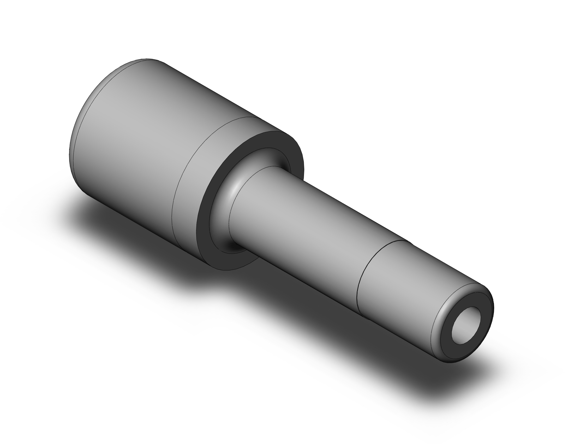 SMC AN10-C07 silencer with 1/4 fitting, AN SILENCER