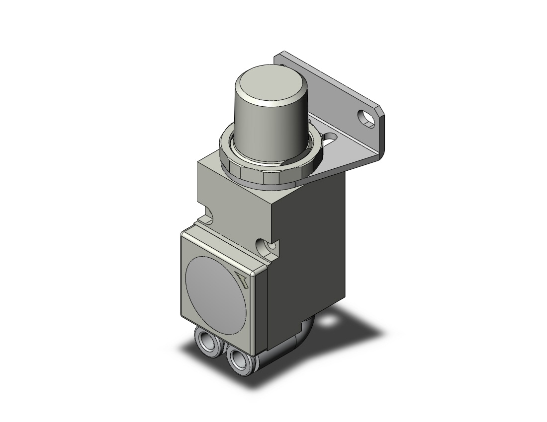 SMC ARM10-20BG compact mfld regulator, ARM10 MANIFOLD REGULATOR