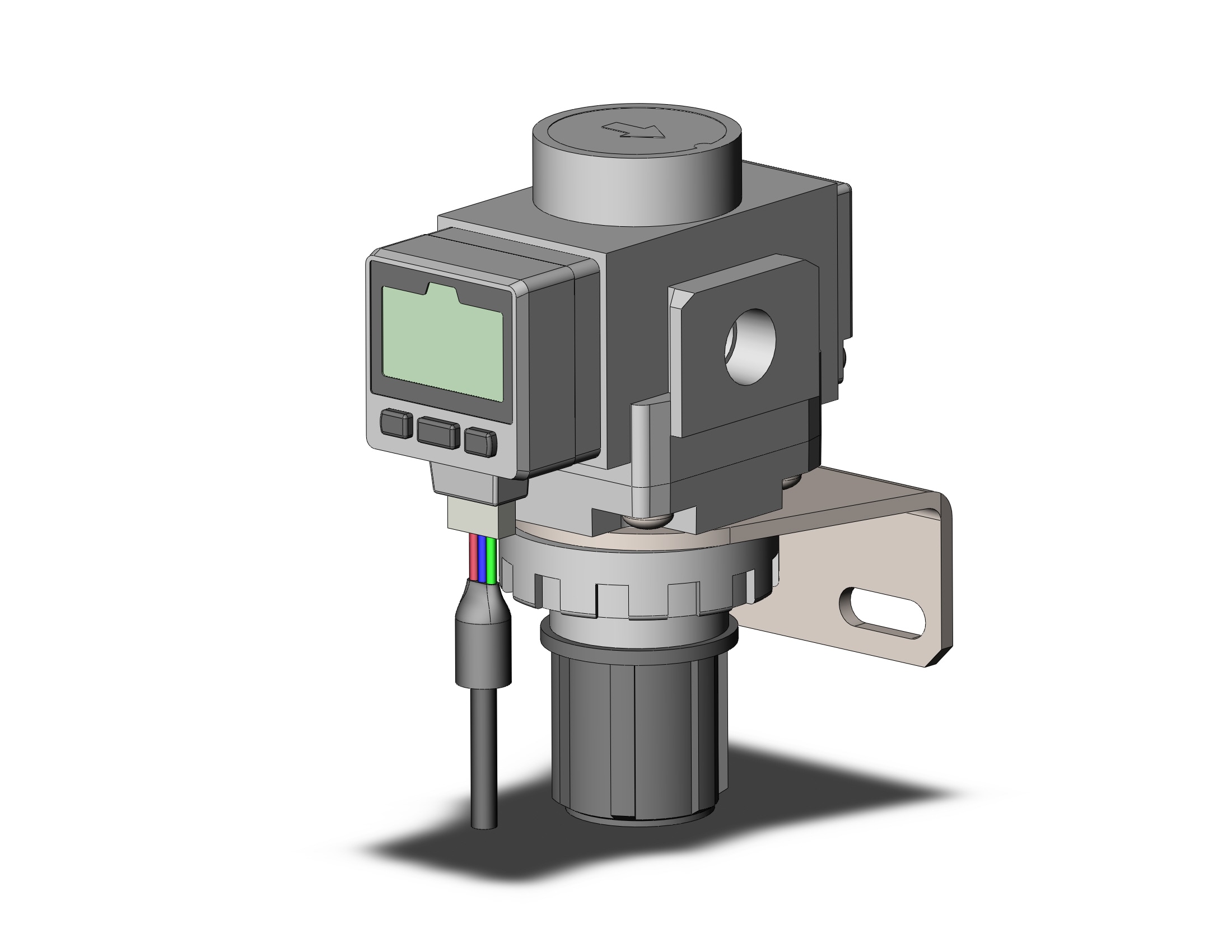 SMC AR20-N01BE1-Z-B Regulator, AR MASS PRO-AR20-N01BE1-Z-B