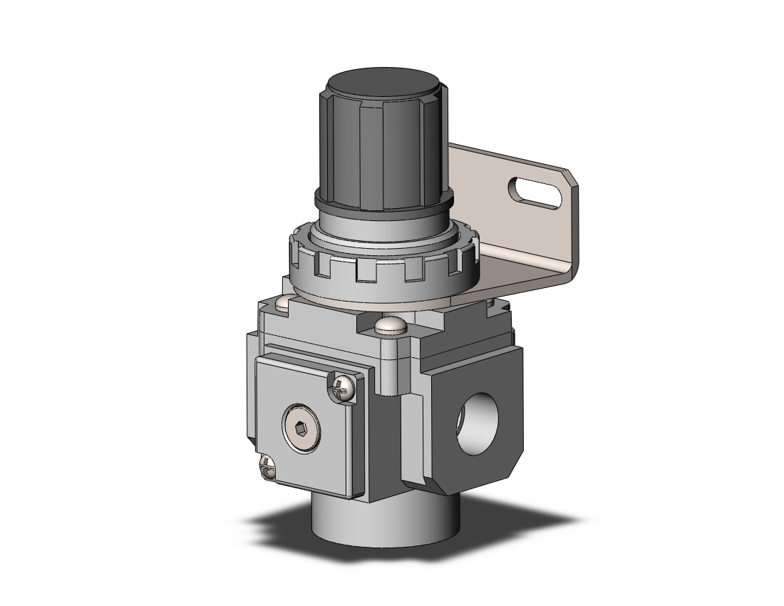 SMC AR25K-F02B-Y-B Regulator, AR MASS PRO