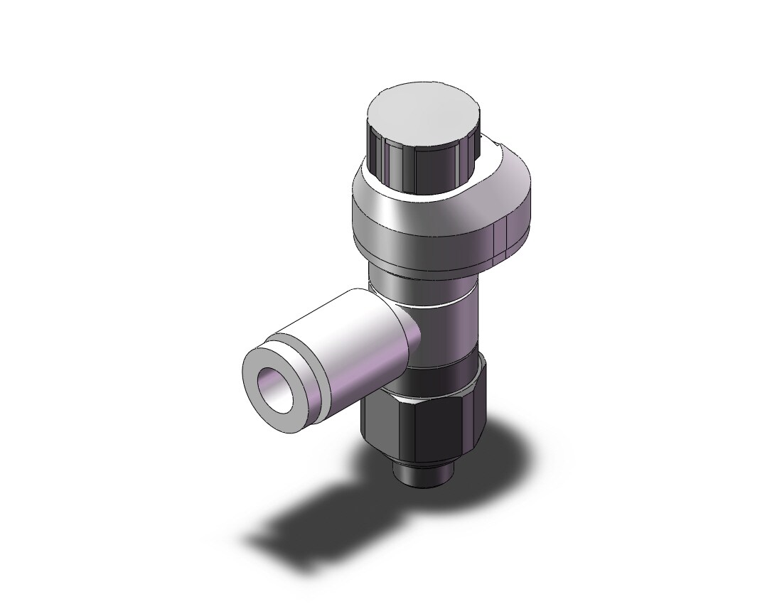 SMC AS1201FS1-M5E-04 speed control w/fitting, FLOW CONTROL W/FITTING***