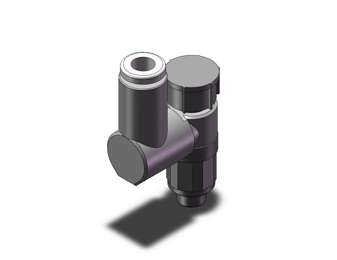 SMC AS1301FG-M5-04A flow control, FLOW CONTROL W/FITTING