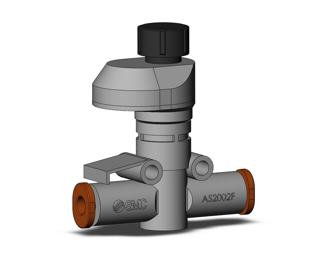 SMC AS2002FS-03 speed control, FLOW CONTROL W/FITTING