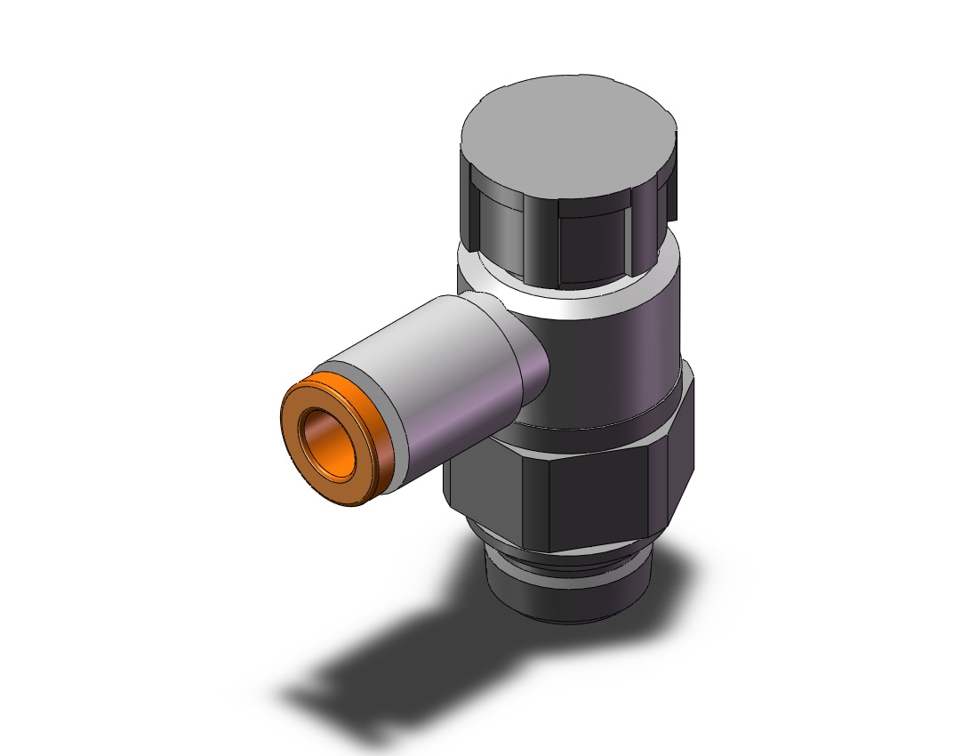 SMC AS2201F-U01-03A flow control unifit, FLOW CONTROL W/FITTING