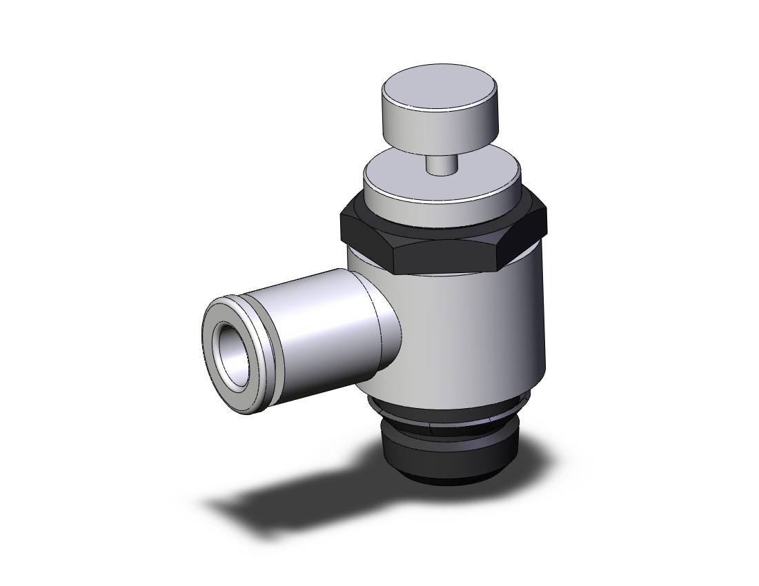 SMC AS2201F-U02-06-J spd control w/fitting, uni-fi, FLOW CONTROL W/FITTING