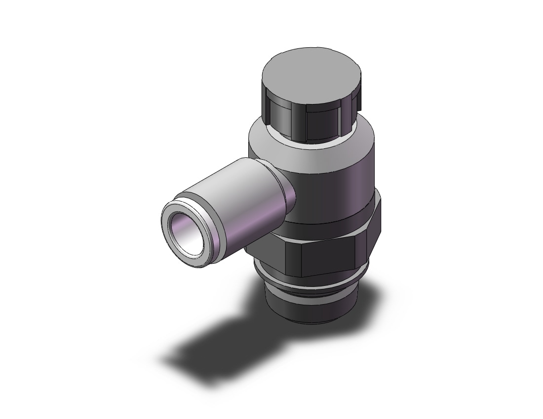 SMC AS2201F-U02-06A flow ctrl, unifit, metric tube, FLOW CONTROL W/FITTING***