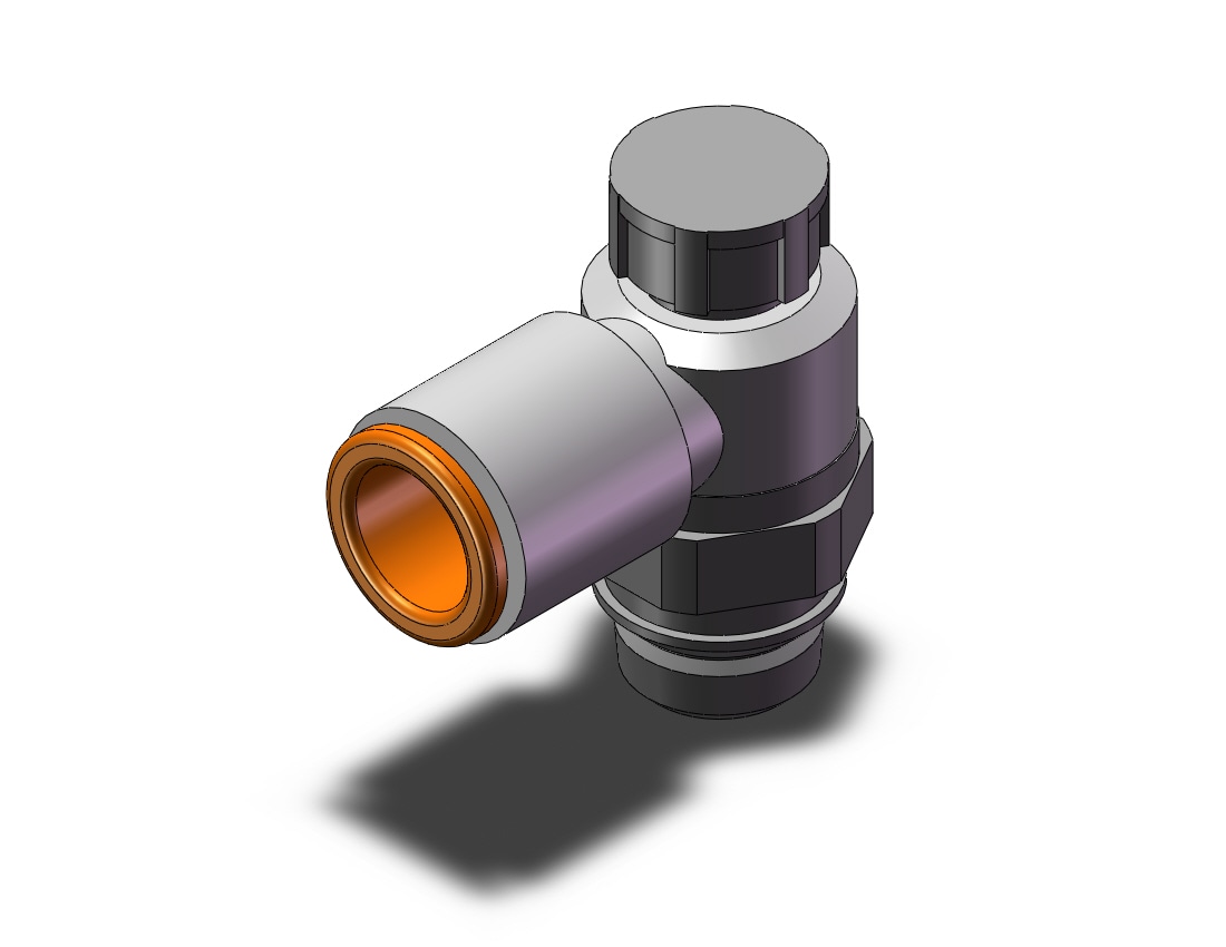 SMC AS2201F-U02-11A flow control unifit inch tube, FLOW CONTROL W/FITTING***