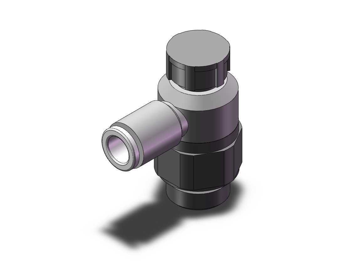 SMC AS2201FG-G02-06A speed control w/fitting, FLOW CONTROL W/FITTING***