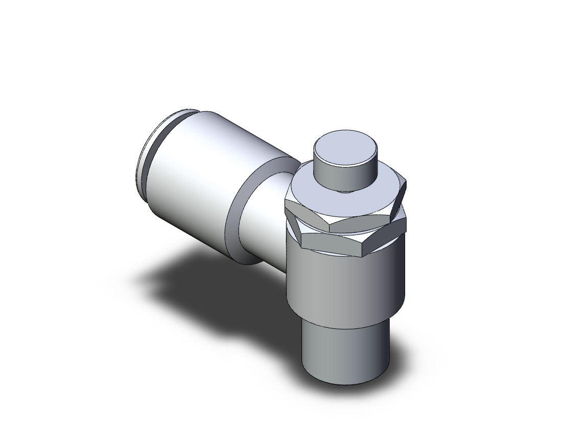 SMC AS2201FPG-02-10 speed control, FLOW CONTROL W/FITTING