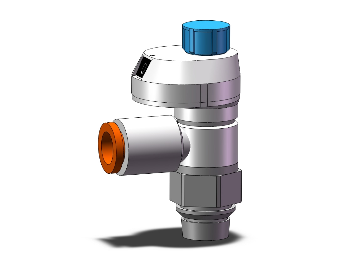 SMC AS2211FS-U01-07 speed control w/fitting, FLOW CONTROL W/FITTING***