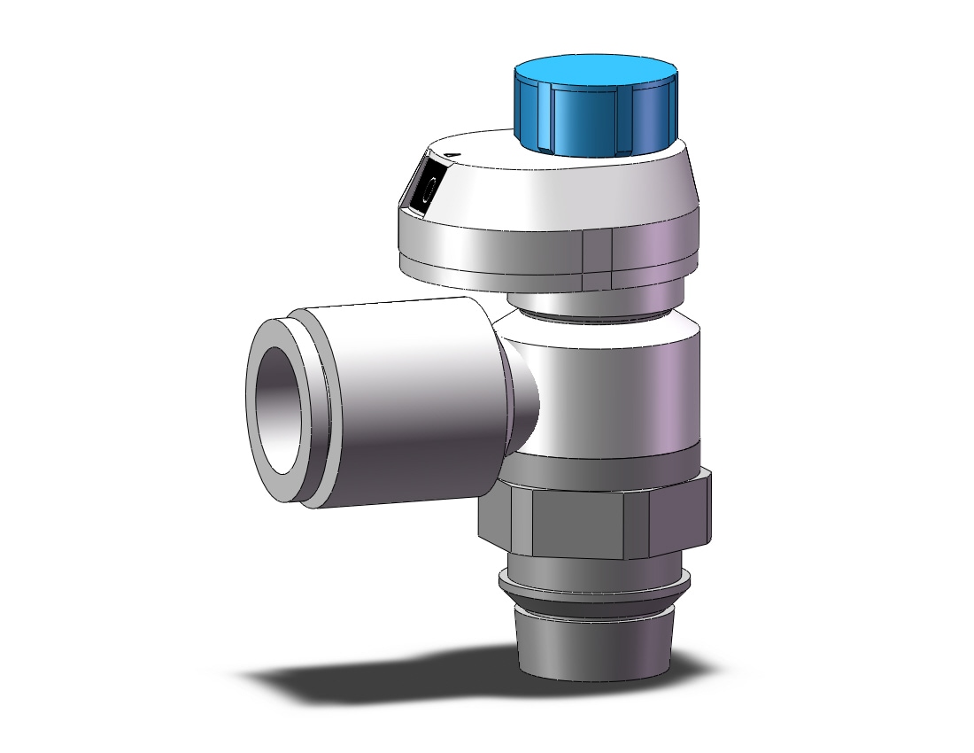 SMC AS2211FS-U02-10 speed control w/fitting, FLOW CONTROL W/FITTING***