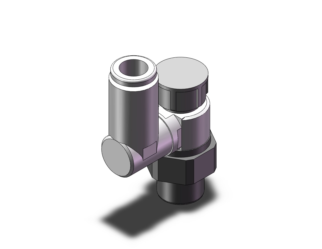 SMC AS2301F-N01-06SA flow control with fitting, FLOW CONTROL W/FITTING***