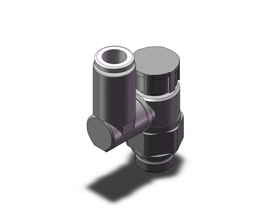 SMC AS2301F-U01-06A flow control, unifit, FLOW CONTROL W/FITTING