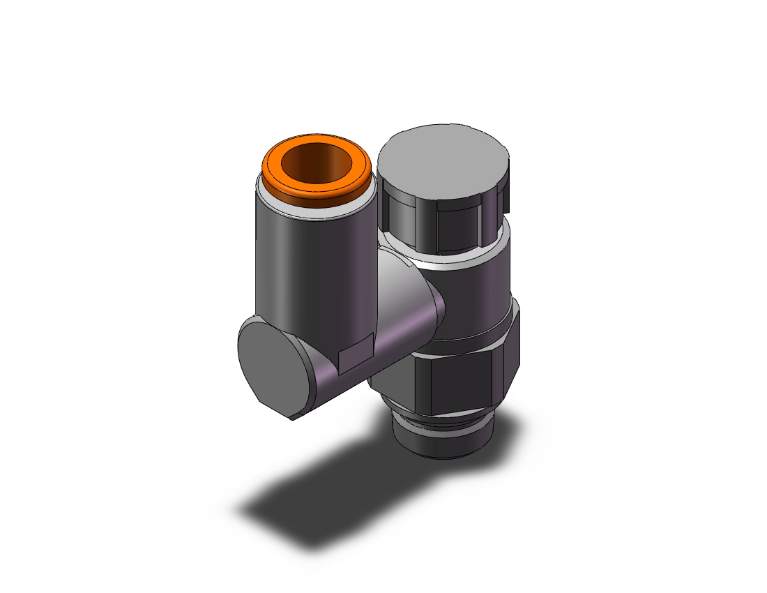 SMC AS2301F-U01-07A flow control, FLOW CONTROL W/FITTING***