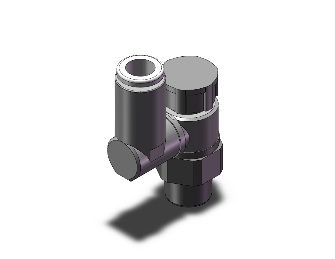 SMC AS2301FG-N01-06SA flow control, FLOW CONTROL W/FITTING