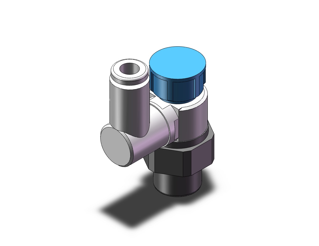 SMC AS2311F-N01-04A flow control w/fitting, FLOW CONTROL W/FITTING***