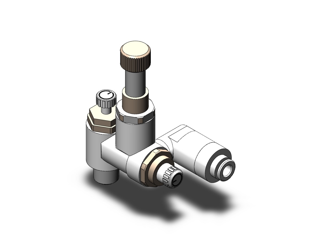 SMC ASQ430F-02-10S air saving flow valve, ASQ INLINE QUICK EXHAUST***