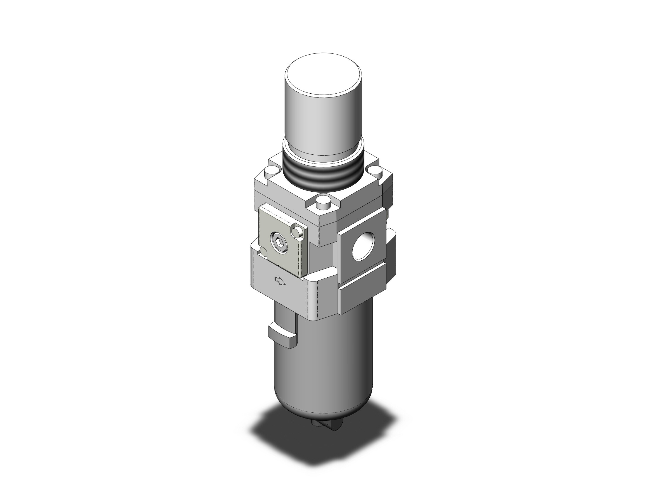 SMC AW30-N02-Z-B Filter Regulator, Modular, AW MASS PRO