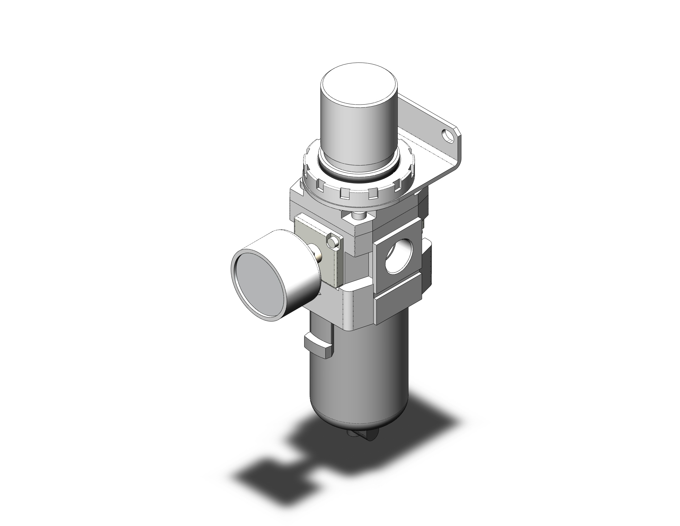 SMC AW30-N03BG-Z-B Filter Regulator, AW MASS PRO-AW30-N03BG-