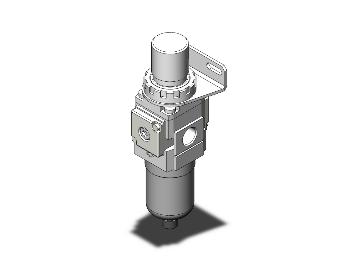 SMC AW20-F02B-B Filter Regulator, AW MASS PRO-AW20-F02B-B