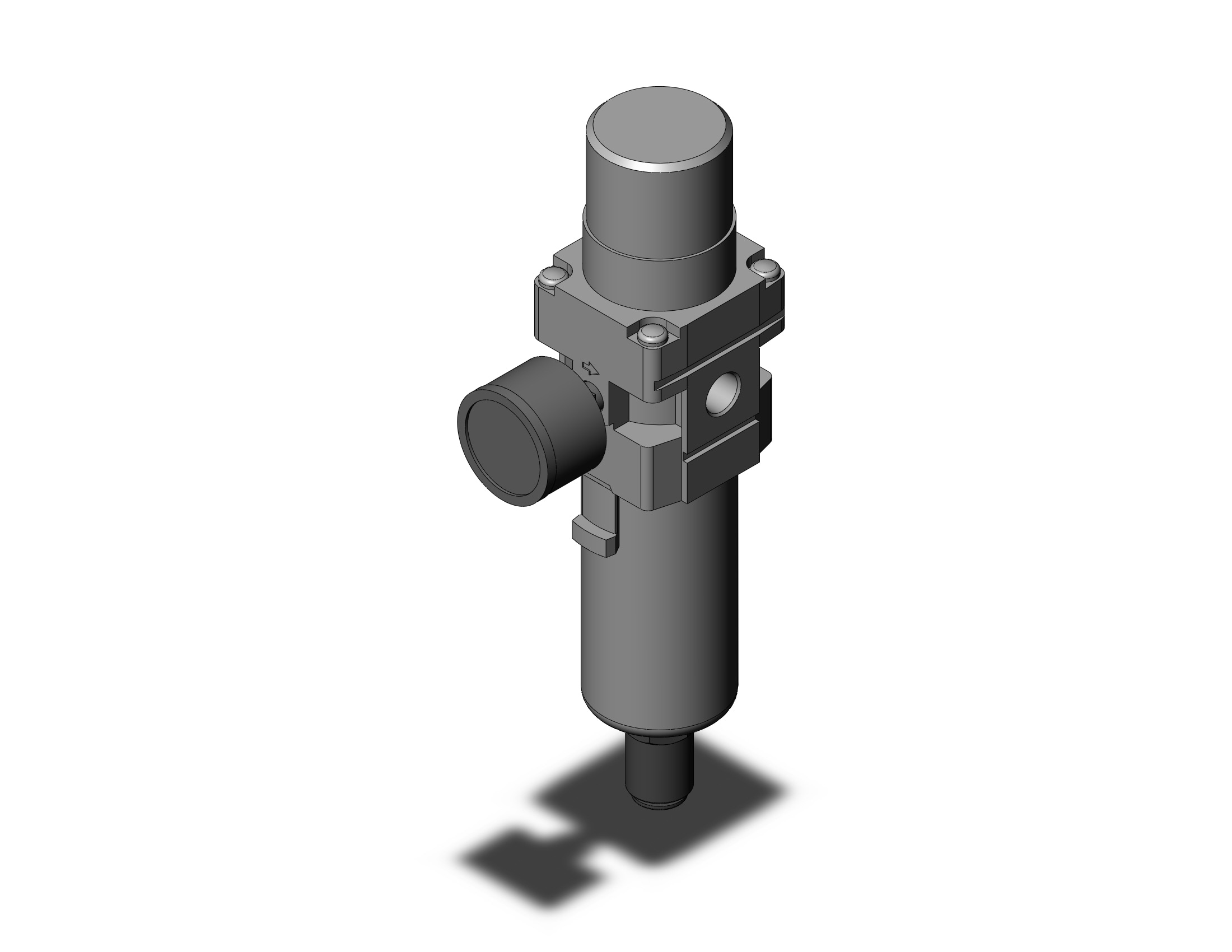 SMC AW30-02CG-A filter regulator, AW MASS PRO-AW30-02CG-A